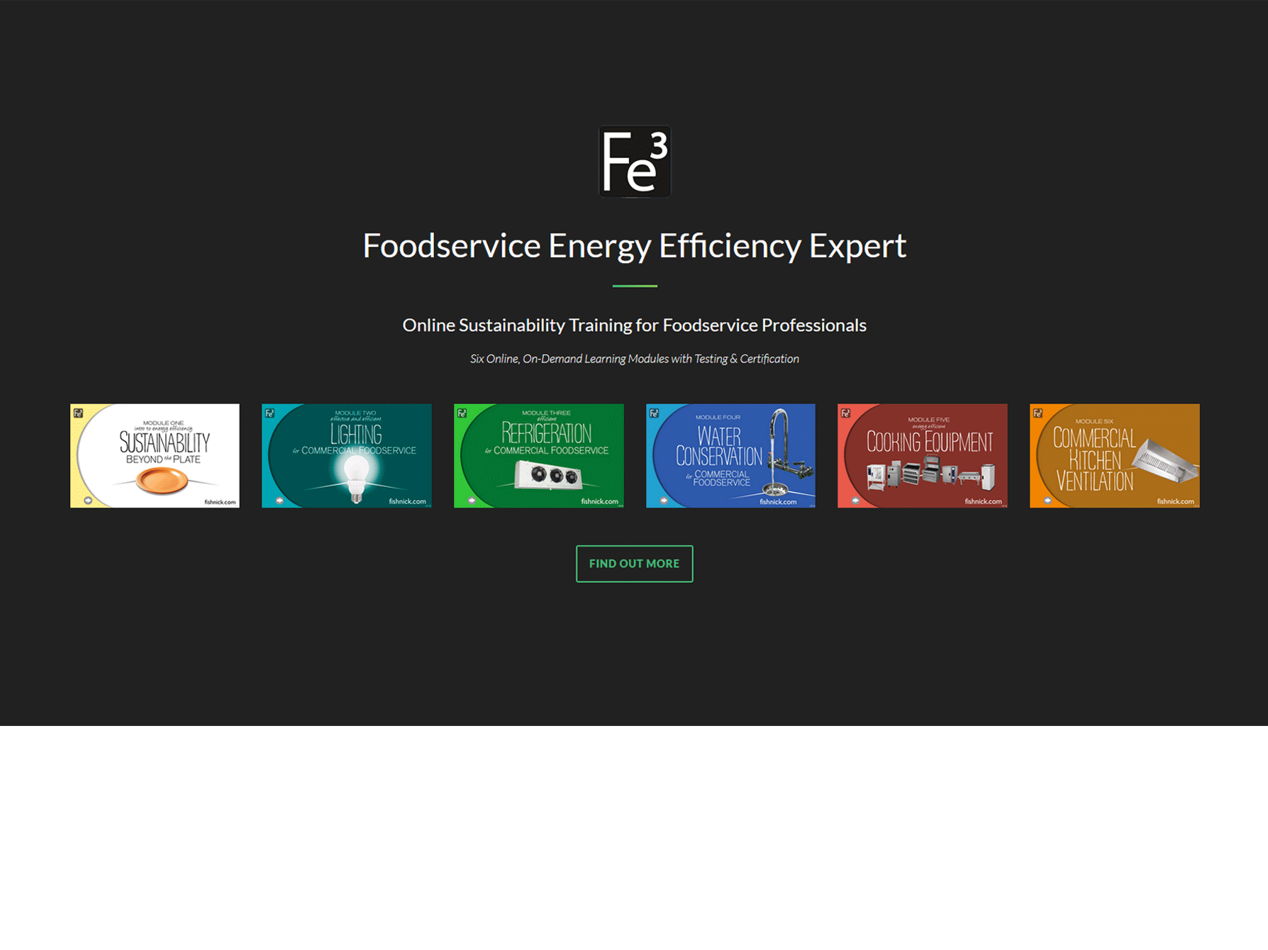 Foodservice Energy Efficiency Expert Fe3