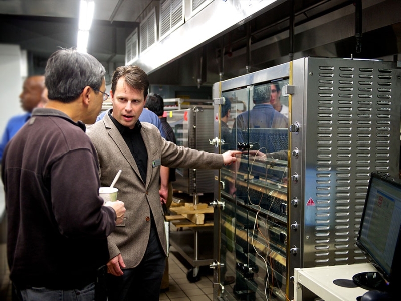 Food service demo room - Frontier Energy